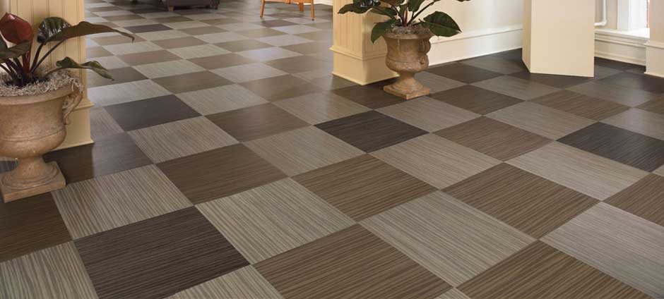 Contemporary tiled space